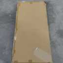 40"x18" Extra Large Teak Shower Mat, Non‑Slip Solid Wood Bath Mat