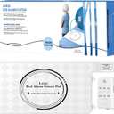 Bed Alarms for Elderly Adults Safety - Equipped with Wireless Sensor Bed Alarm Pad (20 x 30) and Pagers - Automatic Bed Exit Alarm - Applicable to Early Alert Bed Alarms for Elderly Patients