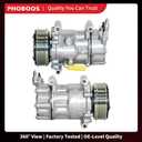 PHOBOOS A/C Compressor with Clutch Compatible with Mini Cooper 2007-2016, Countryman 2011-2016, Paceman 2013-2016, L4 1.6L, Fast Cooling, Low Noise, Easy Installation, Ref. CO-11286C, 98581