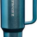 STANLEY Quencher ProTour Flip Straw Tumbler with Leakproof Lid | Built-In Straw & Handle | Cupholder Compatible for Travel | Insulated Stainless Steel Cup | BPA-Free (40 Ounces, Ponderosa Shimmer)