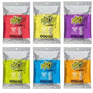Zero sugar 6 Flavor - Qwik Stik - Sugar-Free Electrolyte Powdered Beverage Mix (300 Pack) (EXP 02/01/29)