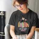 100th Day of School Shirt Women Bruh Happy 100 Days of School Tshirt Teacher Shirts Casual Celebration Tie Dye Tee Top (Gray, L)