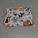 Womens Halloween Hawaiian Shirt Cute Pumpkin Spooky Castle Graphic Tee Magical Halloween Short Sleeve Button Up Tops (XL)