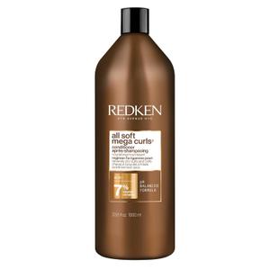 Redken All Soft Mega Curls Conditioner For Extremely Dry Curly & Coily Hair - Nourishes & Softens Severely Dry Hair (33.8 Fl Oz (Pack of 1))