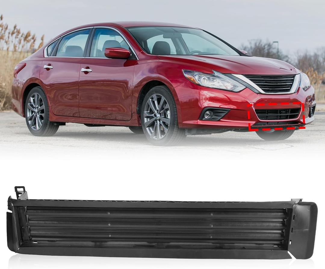 Front Lower Grille Radiator Shutter With Motor for 2015-2018 Nissan Altima/ 2015-2023 Murano Replace 62330-9HS0A NI1206102