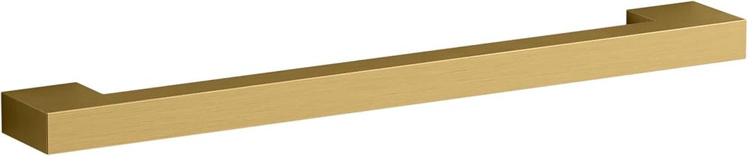 Kohler 33568-2MB Lodern Drawer Pull, Vibrant Brushed Moderne Brass