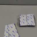 Hook and Loop Tape 2in x 4in 10 Pairs, Slef Adhesive Interlocking Strip, Mounting Tape Heavy Duty Adhesion, Picture Hanging Strips Fastener, Double Sided Carpet & Rug Fixation