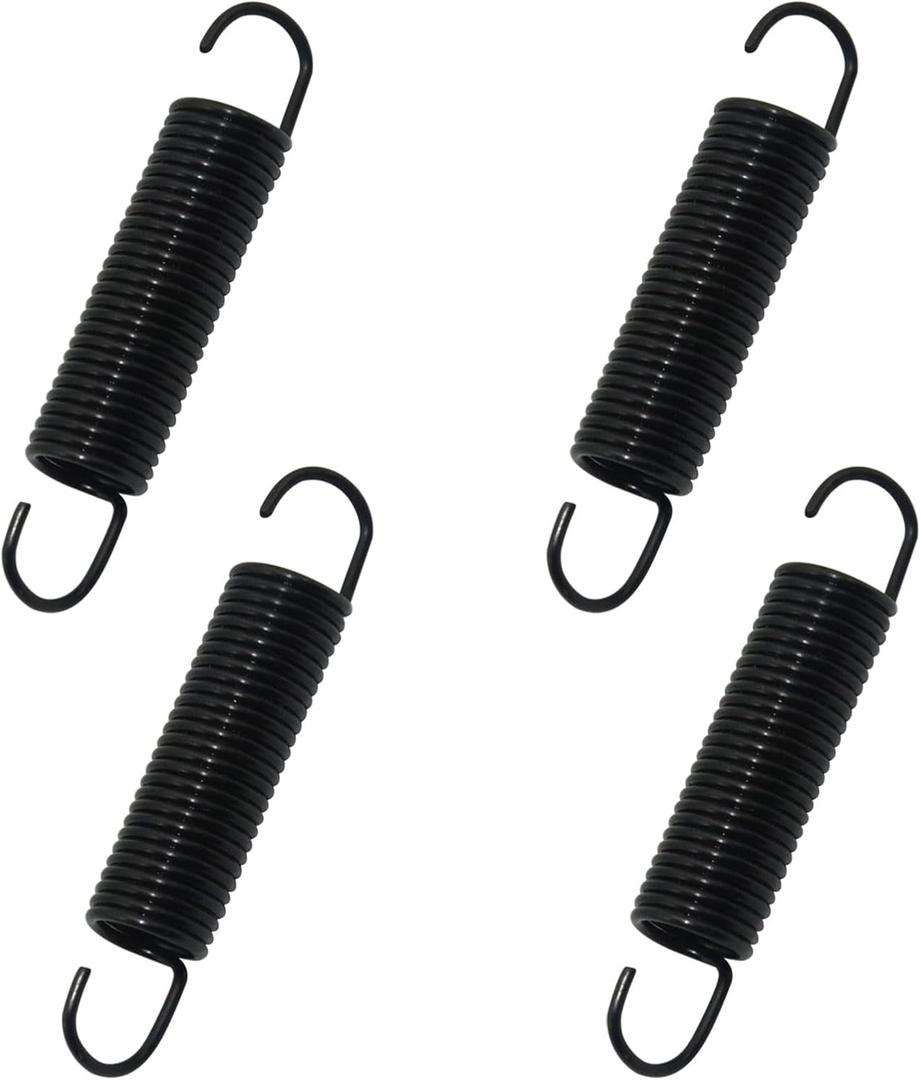 4Pcs DE61-00048A Key Spring, Microwave Door Latch Spring Replacement, Black