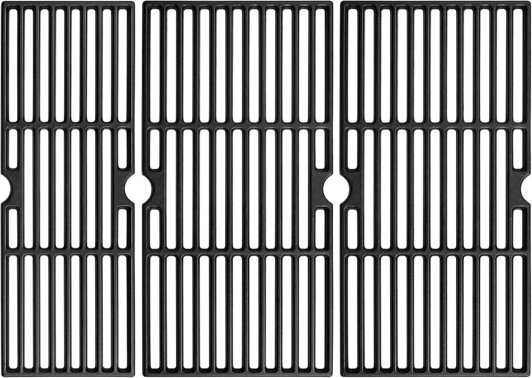 18 Inch Replacement Parts for Charbroil Performance 4 5 Burner 463347519 463347418 463347017 463342119 463342118 463376017 463335517, Grill Grates for Char-Broil G470-0003-W1 G470-0002-W1 (18-3/16" x 25")