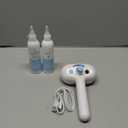 Pet Steam Brush for Dog & Cat  3in1 Steam Grooming Brush for Shedding & Hair Removal  Self Cleaning Spray Comb with Mist for Long Haired Pets  Includes 2*Waterless Shampoo, Blue