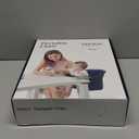 Hook On Chair, VEEYOO Clip On High Chair Folding Fast Table Chair with Storage Bag, Portable Baby Feeding Seat Attach to Table for Home and Travel