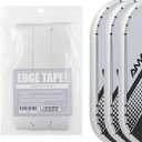 PICKLETECH Pickleball Paddle Protection Tape - Paddle Head Edge Guard - Racket Edge Protection Tape -Fit Perfectly Curved Edge -No Wrinkling (Width 26mm, Silver)