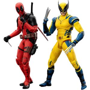 Wolverine and Dead Full Set 2-Pack Action Figure 7 inch 1/10 Scale Legends Series Collectable Toys with Lots of Accessories Gift ( Dead Pool Only )