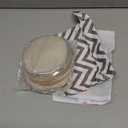 Organic Nursing Pads - 14 Washable Breast Pads for Breastfeeding, Wash Bag, Viscose Derived from Bamboo Reusable Nipple Covers for Breastfeeding Essentials, Soft & Absorbent (Neutrals, L 4.8")