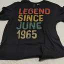 Legend 1965 60th Birthday Gifts for Men Women 60 Year Old T-Shirt, Small