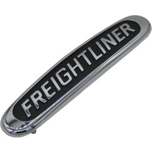 1Pc Grille Freightliner Sprinter Emblem Truck 2500 3500 Hood 3D Badge Nameplate Logo Replacement for 03-06 Freightliner 5104449AA (Silver Black)