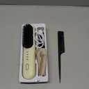 Go Pro Hair Brush for Hair, Hair Straightener Brush & Thick Curly Hair,4000mAh Cordless 2026 Go Brush Pro, 30s Rapid Heating, 4 Temp Settings (140-200C), Ionic Comb (Beige)