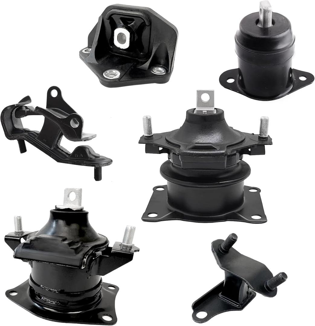 Engine Motor and Transmission Mount Compatible with 2003-2007 Accord LX EX SE 3.0L Automatic Trans - Replaces A4527HY A4526HY A4525 A4544 A4517 A4524