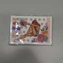 Vintage Pinup Girls Note Cards - 24 Antique Pin Up Girls Cards with Envelopes & Vintage Sticker Seals - Assorted Retro Illustration Cards Printed on Antique Textured Style Cardstock