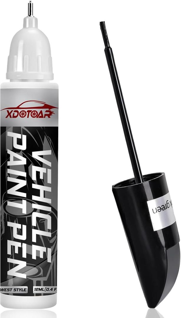 Black Touch Up Paint for Cars, Color Accurate Car Touch Up Paint, Professional Automotive Scratch Repair, Lasting Auto Scratch Remover, Quick Dry, Easy to Use, Safe and Waterproof, Versatile Use, 0.4 Fl Oz (EXP 11/28/35)