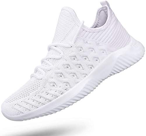 Feethit Womens Slip On Walking Shoes Non Slip Running Shoes Breathable Workout Shoes Lightweight Gym Sneakers, Size: 9