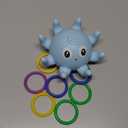 Baby Octopus Bath Toy, Light Up Sprinkler with 8 Sensory Rings, Bathtub Fountain Spray Toy for Kids  Pool Toys for Toddlers