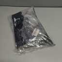 LLSCL Fabric Shower Curtain Liner, Waterproof Hotel Quality, Bathroom Curtains Rust Resistant Grommets, 72 x 72 Machine Washable (Black)