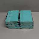 Simply Genius A6 Pocket Size Mini Notebooks with Hardcover - Ruled Small Journal Set for School, Home & Office - 124 pages (3.7" x 5.7") with Inner Pocket (Turquoise, 12 Pack)