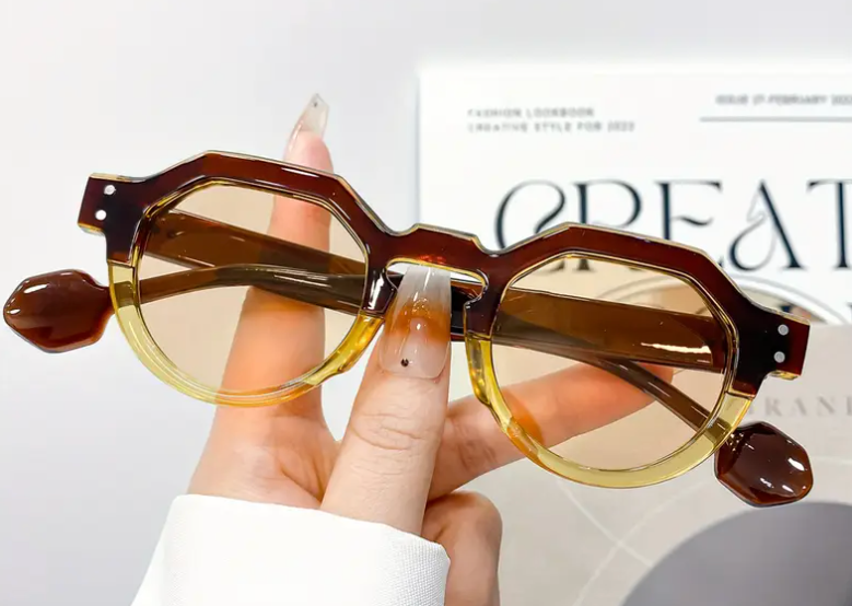 Sunglasses, Non-prescription, Unisex, Crown Panto Style.