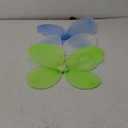 Jeowoqao Girls Fairy Wings Costume - Butterfly Wings for Kids, Little Girls Birthday Party and Halloween Dress Up (5pcs, Five Color)
