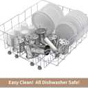Stainless Steel Slicer Shredder Attachment for KitchenAid Stand Mixer, Cheese Grater Attachment for KitchenAid with 5 Blades, Dishwasher Safe