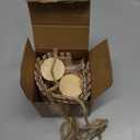 Mkono Art Display for Kids Artwork, 59" L Hanging Rope Boho Wall Decor with 34 Clips, Kids Art Collage Pictures Holder, Wall Hanging Decoration for Room Bedroom Playroom Classroom