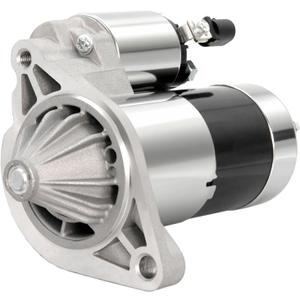 Starter Motor Replacement for Jeep 4.0L L6 Engines 1999-2004, 12V 1.6kW CW 10-Tooth PMGR  Fits Cherokee, Grand Cherokee, TJ, Wrangler, Model 17749