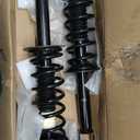 Rear Shock Absorber Compatible with Honda Accord 2008-2012, Struts Assembly w/Coil Spring, Replace for 172563 (Set of 2)
