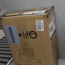 Coolife Suitcase Set 3 Piece Luggage Set Carry On Travel Luggage TSA Lock Spinner Wheels Hardshell Lightweight Luggage Set(White, 3 piece set (BP/TB/20))