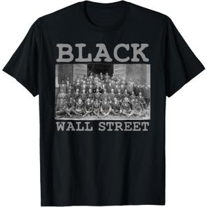 Vintage Black Business Black History Month Black Wall Street T-Shirt. S Size