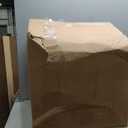 BestOffice | 13 Gallon Trash Can with Lid | Automatic Touchless Garbage Can | Odor Control | Modern Oval Design | Easy to Clean | Stainless Steel | Fits Any Kitchen, Bathroom, Office or Home