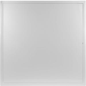 Steel Access Panel - 24" x 24" (23.4x23.4), White Polymer Coating - Indoor Use, Opening Flap, Box Door Lock, Latch, Inspection Hatch - Walls and Ceilings