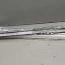LazBlinds No Drill Blackout Vinyl Mini Blinds, White 34"x48"