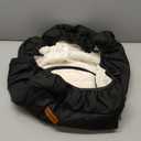 Waterproof Winter Baby Car Seat Cover, Carseat Cover Boys, Cozy & Warm Cover, Infant Car Seat Canopy, Universal Cold Weather Shield, Black