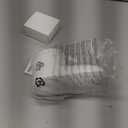 Amazon Basics Battery Operated Fabric Shaver for Lint and Fuzz Removal, Includes 2 Spare Blades, White