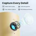 Birdfy Smart Bird Feeder with Camera for Rookie, Camera Bird Feeder Dual Night Vision, AI Recognition IP66 Waterproof for BirdLovers, 1.3L Capacity