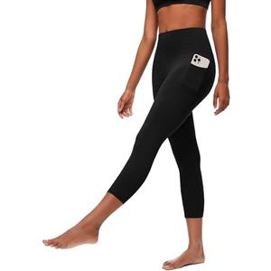 FULLSOFT Capri Leggings with Pockets High Waisted Capri Leggings for Women Workout Yoga Pants Capris, No Size FULLSOFT Capri Leggings with Pockets High Waisted Capri Leggings for Women Workout Yoga Pants Capris, No Size