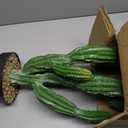 Artificial Cactus 32 INCH Tall Fake Cactus Plants Faux Cacti Saguaro with Planter for Indoor Outdoor Home Office Shop Garden Decoration
