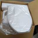 Kohler PureWash M250 Manual Elongated Bidet Toilet Seat, White, Quiet-Close Lid Prevents Slamming, Cool Water, Easy Installation with Quick-Release Hinges, Adjustable Spray Position & Pressure