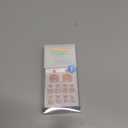 BTArtbox Press On Toenails - Lamp-Curable Sharp Square French Tip Toe Nail Press Ons with Glue for Women, Semi-Transparent Fake Toe Nail Tips in 15 Sizes - 30 Toenails Kit, Alabaster