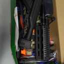 Toy Gun Automatic Sniper Rifle -3 Modes Toy Foam Blasters with Tactical Vest, Bipod, 2 Clips and 150 Darts, Electric Toys for Adults Boys Age 8-12 Gifts for Birthday Xmas (Camo)
