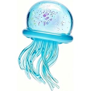 Jellyfish Squeeze Toy, Squishy Stress Relief Sensory Fidget, Slow Rise, Pink, for Adults