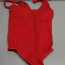OQQ Womens Tummy Control One Piece Swimsuit Crinkle Textured Swimwear Full Coverage Slimming Bathing Suit, Large
