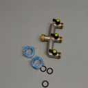 S&M s & m 550256 Triple 3 Way Valve 3/4 "x 3/4"